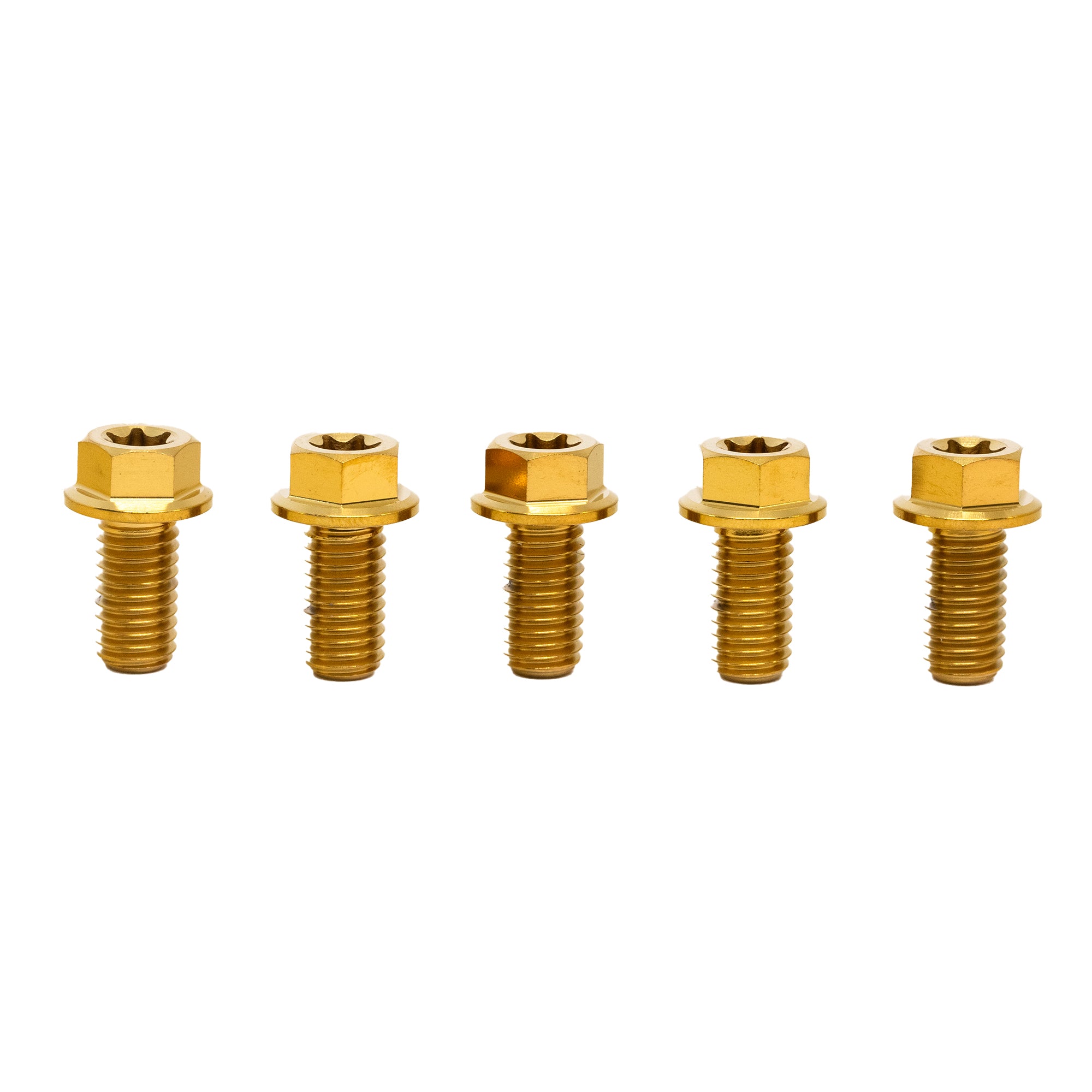 Titanium Sprocket Bolts 5-Pack [M8x16mm]