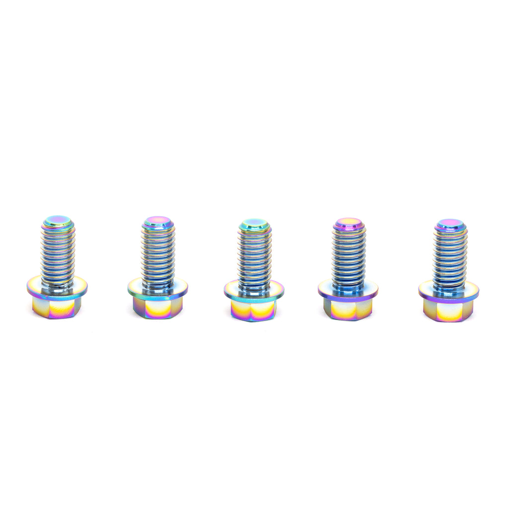 Titanium Sprocket Bolts 5-Pack [M8x16mm]