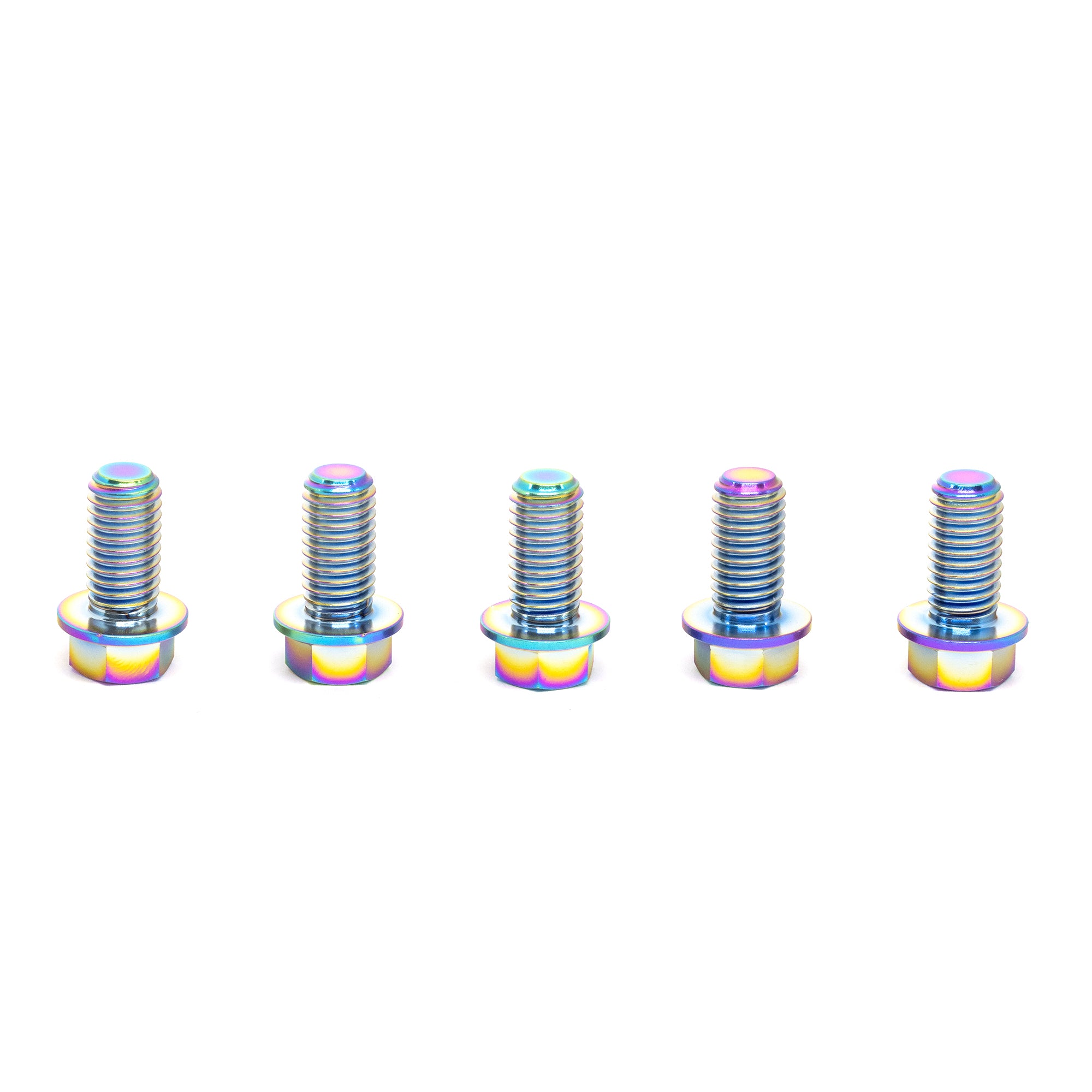 Titanium Sprocket Bolts 5-Pack [M8x16mm]