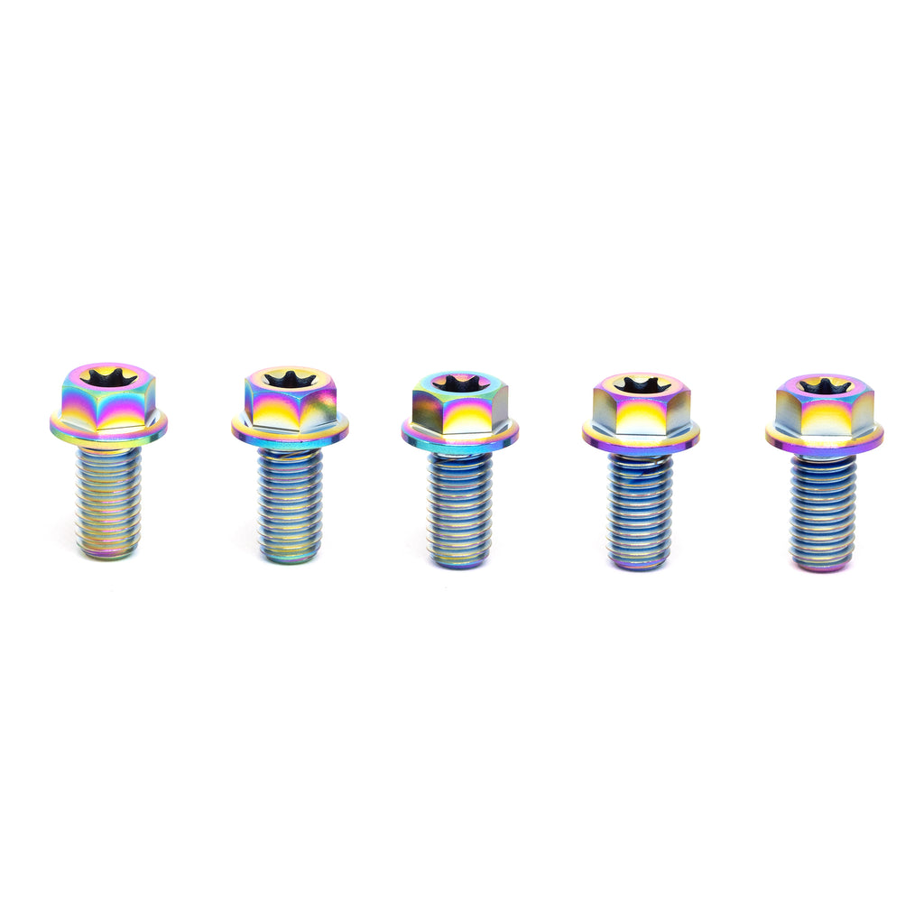 Titanium Sprocket Bolts 5-Pack [M8x16mm]