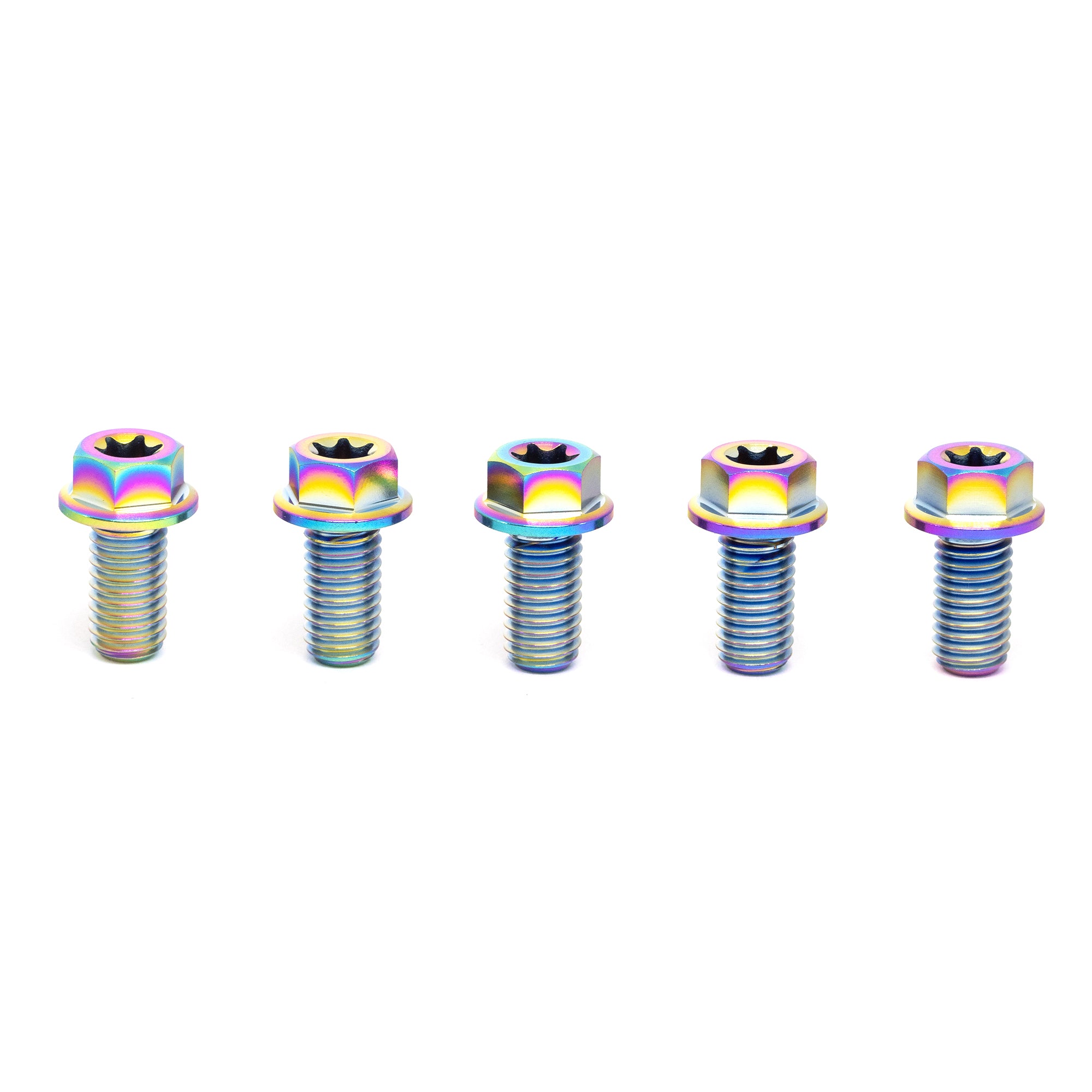 Titanium Sprocket Bolts 5-Pack [M8x16mm]