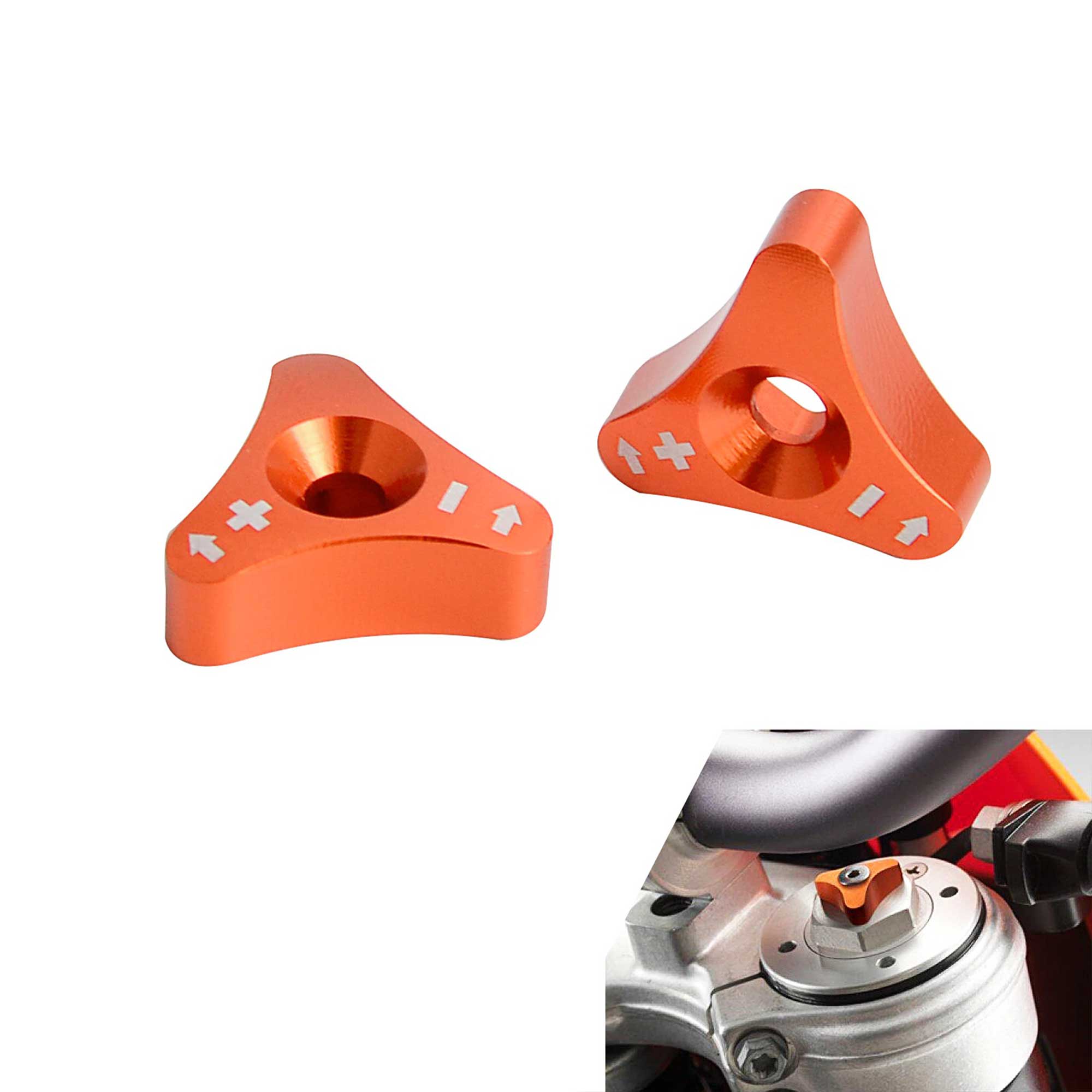 PROFI  スキースパナー Precision Front Fork Adjustment Knobs for KTM & Husqvarna – Rippin